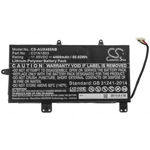 Battery  asus zenbook pro 14 ux480fd 