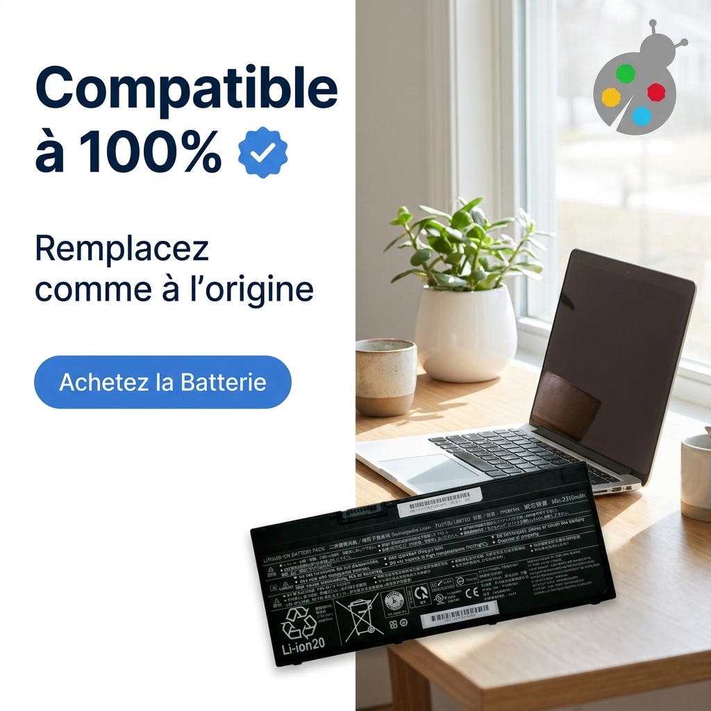 Battery laptop fujitsu lifebook u7470