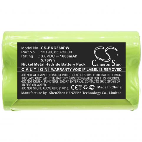 15190 kc360h battery outillage portatif black decker