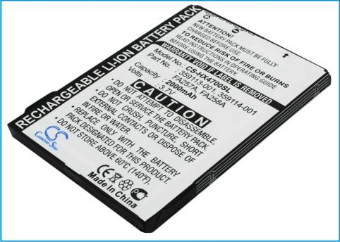 Battery  hp compaq ipaq jornada aero ipaq hx4700 , ipaq hx4715 , ipaq hx4705 , i