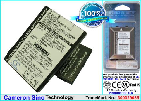 Ipaq 200 ipaq 210 ipaq 211 ipaq 212 ipaq 214 ipaq 216 battery pda sma