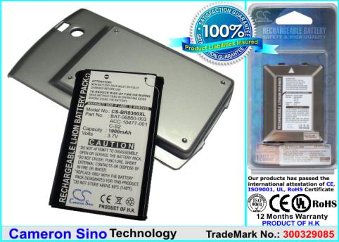 Battery  blackberry rim haute capacitée curve 8300 , curve 8310 , curve 8320 , 