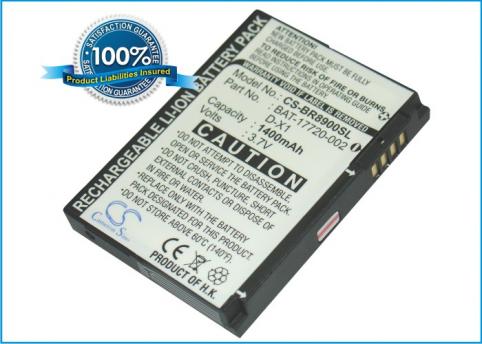 Battery  blackberry rim haute capacitée blackberry 8900 , storm , storm 9500 , 