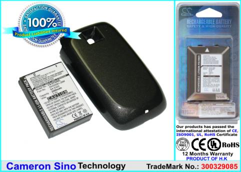 Battery  htc haute capacitée touch viva , opal , opal 100 , t2222 , t2223
