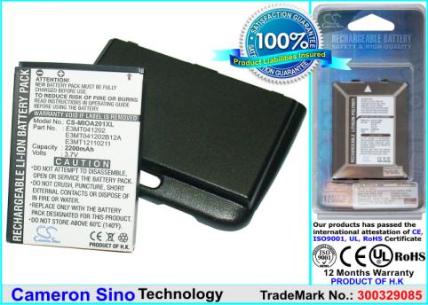 Battery  mitac mio haute capacitée mio p128 , mio a200 , mio a201 , mio 180 , m