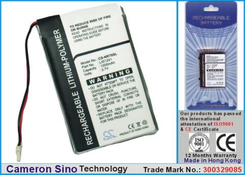 Battery for pda smartphone sony clie peg tg50