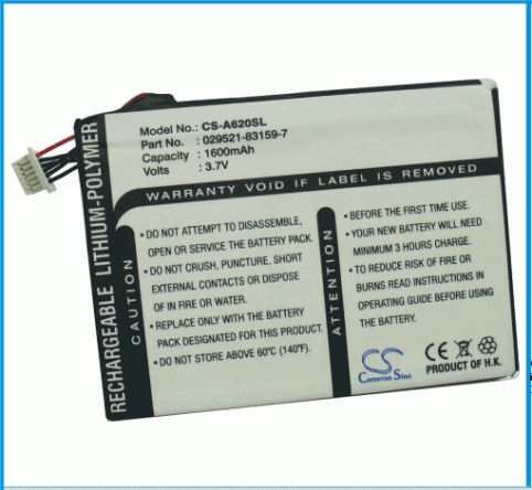 Battery  asus haute capacitée asus mypal a620 , mypal a620bt , mypal a620g