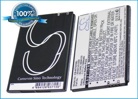 Battery  htc haute capacitée htc desire z a7272 vision bb96100 pc10100 7 mozart