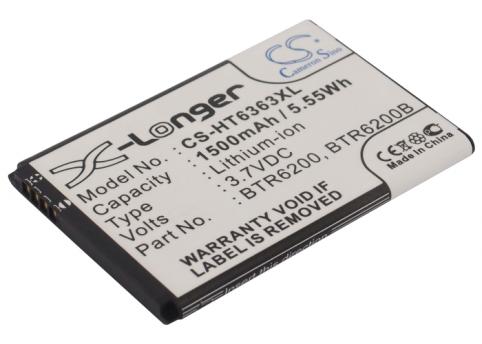 Battery for 1500 mah