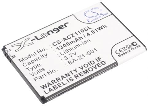 Battery for pda smartphone acer liquid z110 dou