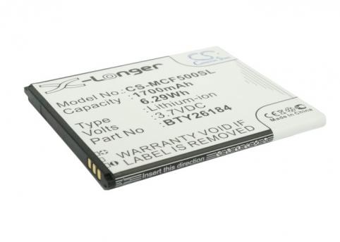 Battery  mobistel haute capacitée bty26184 cynus f5