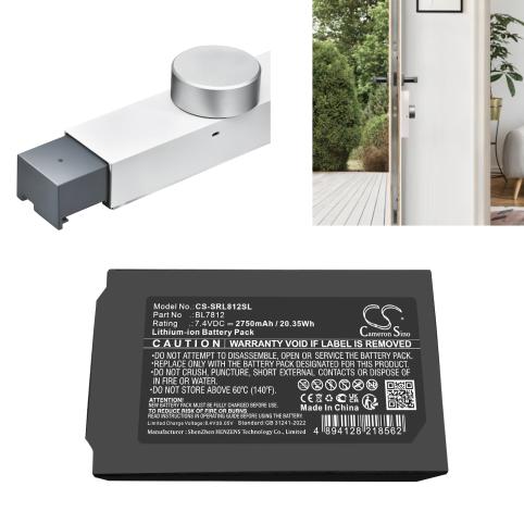 Battery  somfy bl7812 1241386