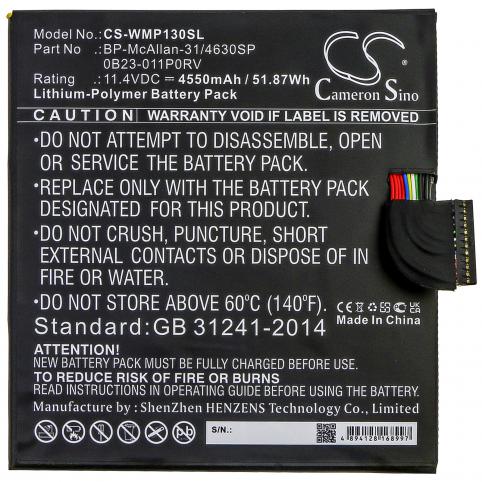 Battery tablet acer 0b23 011p0rv