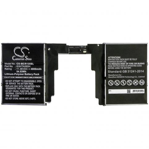 Battery  microsoft g3hta065h