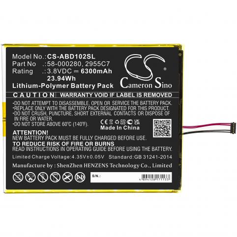 Battery for tablet amazon kindle fire hd 10.1 9th