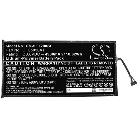 Battery  idemia tlp050a1 morphotablet 2