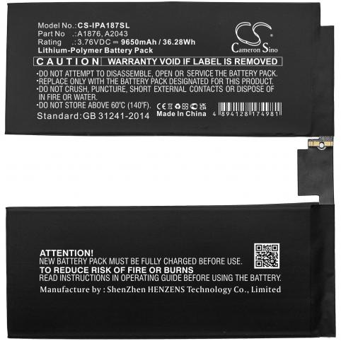 Battery tablet apple a1876