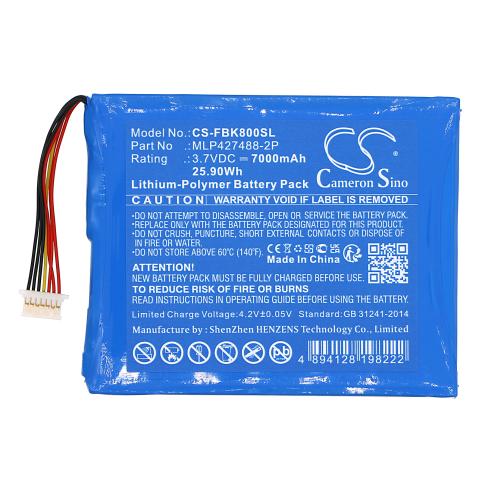 Battery  fieldbook mlp427488 2p