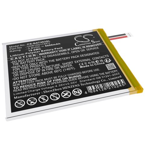 Battery  onn u28100115pv surf 8 3rd