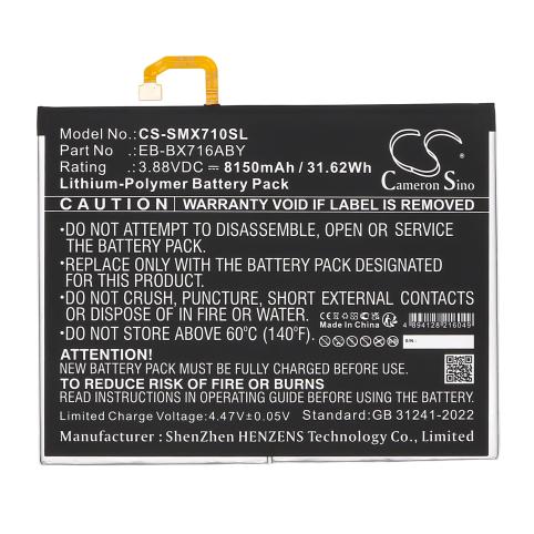 Battery  samsung eb-bx716aby galaxy tab s9