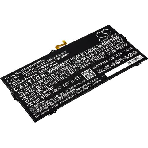 Battery for tablet samsung eb bw700abe galaxy tabpro s