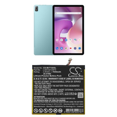 Battery for tablet blackview li30132125fh tab 16