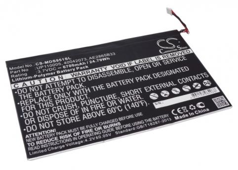 Battery  medion lifetab p9514 