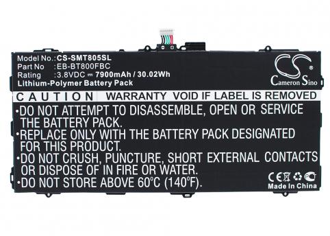 Battery  samsung eb-bt800fbe sm-t800