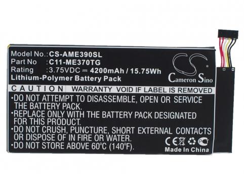 Battery  asus c11-me370tg me370tg