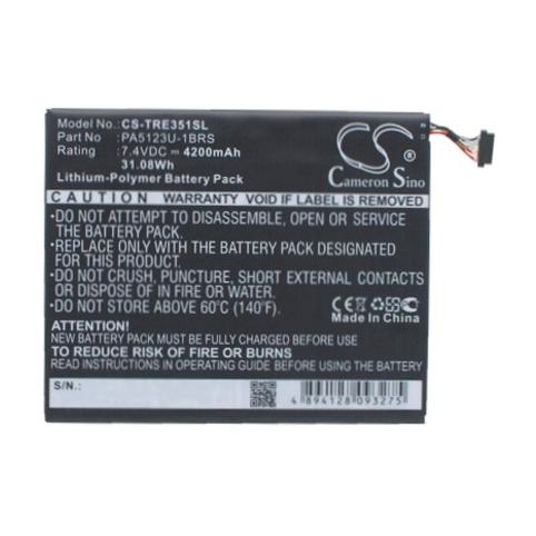 Battery  toshiba haute capacitée pa5123u-1brs excite pro