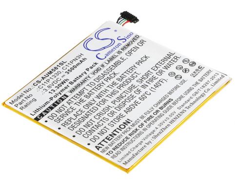 Battery for tablet asus c11p1330 ast21