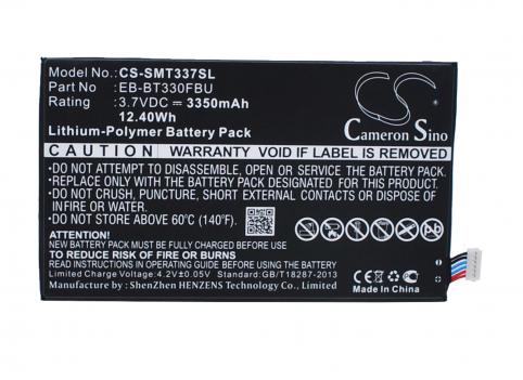 Battery tablet samsung sm t330nu