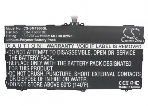 Battery  samsung eb-bt800fbc sm-t800