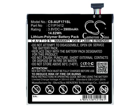 Battery tablet asus fe175cg