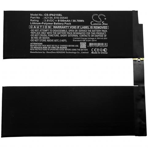 Battery tablet apple a2123
