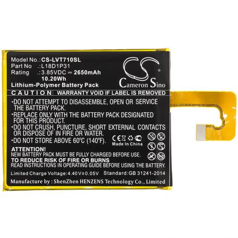 Battery  lenovo l18d1p31 tab e7