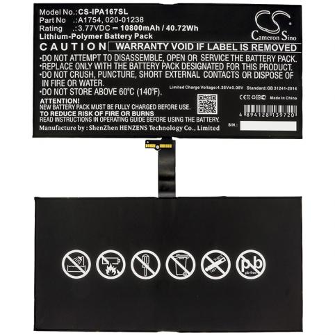 Battery tablet apple a1670