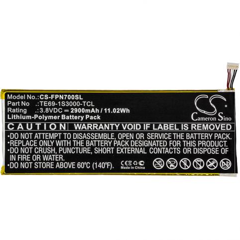 Battery  fisherprice te69-1s3000-tcl nabi 7