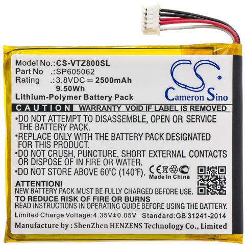 Battery for tablet vtech kidibuzz