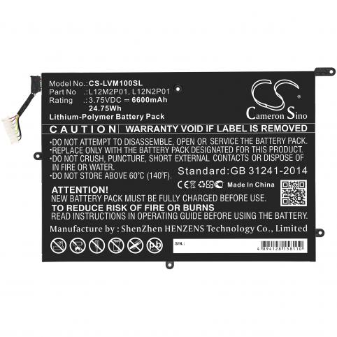 Battery tablet lenovo z2760