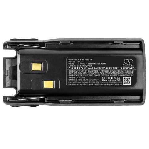 Battery  baofeng bl 8