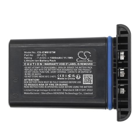 Battery for walkie-talkie icom ic m91d