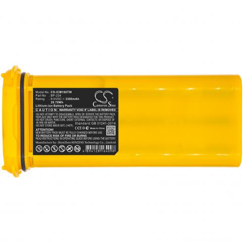 Bp 234 ic gm1600 battery walkie-talkie icom