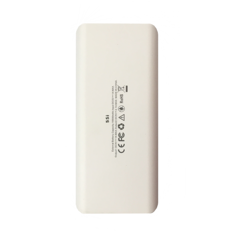 10000 mah white