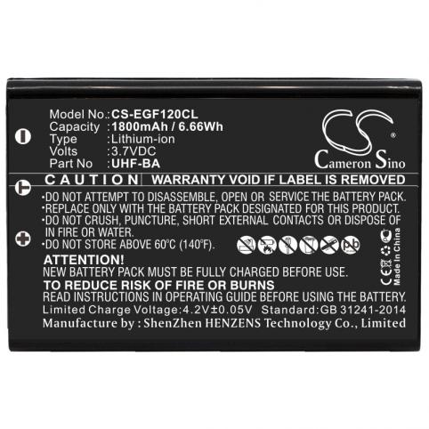 Battery mobile without fil engenius uhf