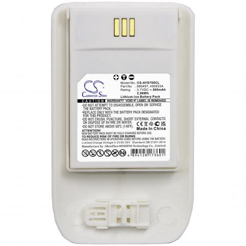 Battery  ascom 660497 d63