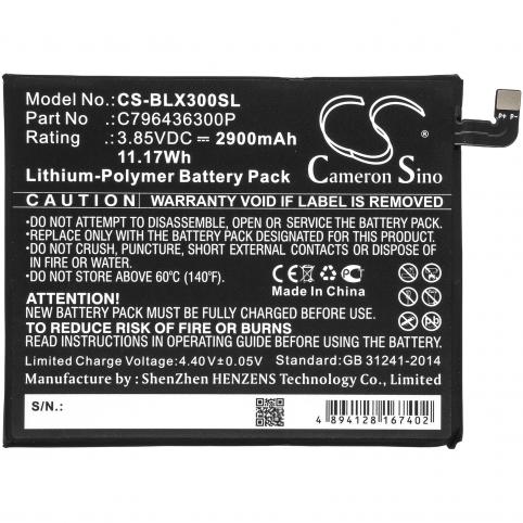 Battery  blu c796436300p vivo xl3 plus
