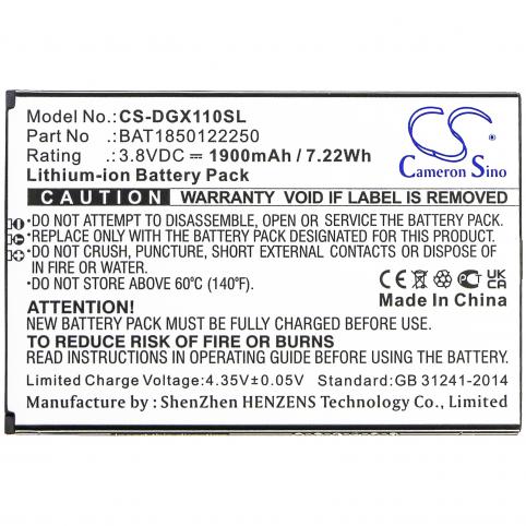 Battery  doogee bat1850122250 x11