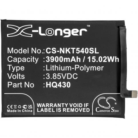 Battery for phone nokia hq430 5.4 mobile