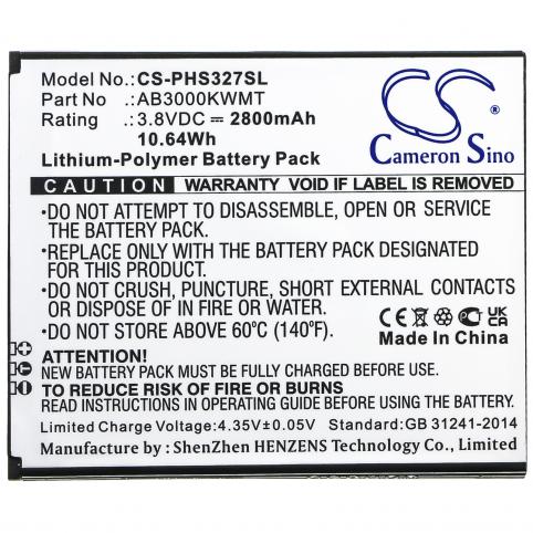 Battery  philips ab3000kwmt